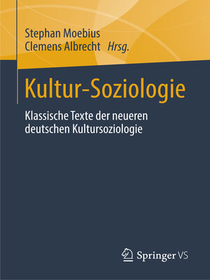 cover image of Kultur-Soziologie